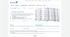 Desktop Screenshot of munichre.com